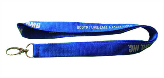 Correias feitas sob encomenda do emblema do poliéster da impressão