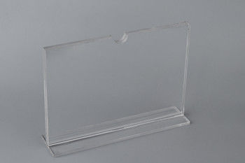 Présentoir acrylique supérieur de support de signe de Tableau, support de signe de support d'affichage de carte