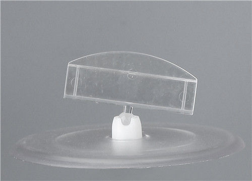 Rõ ràng nhựa Holders Clip Đăng Display / Giá Tag Chủ Clip Đối với cửa hàng