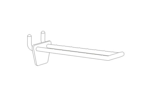 net, listwa ściany, siatki supermarket uszko do zawieszania peg Białe plastikowe PP Wyświetl detaliczny Haki 31075,31076,31077,31078