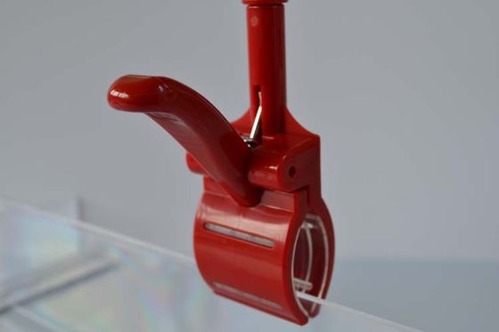 ABS POP แท็กราคา Holder คลิปซูเปอร์มาร์เก็ต Clip สำหรับโฆษณา