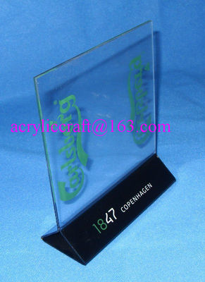 Tam giác giữ cơ sở loạt đơn acrylic / acrylic giữ nhãn / giữ dấu acrylic