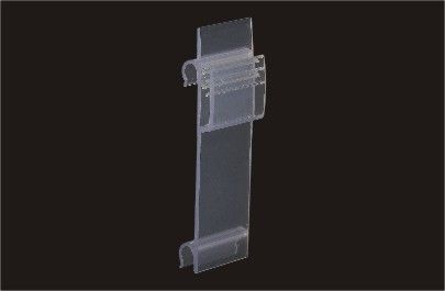 Fleksibel berengsel Dinding Acrylic Sign Holder 101 x 32 x 18mm
