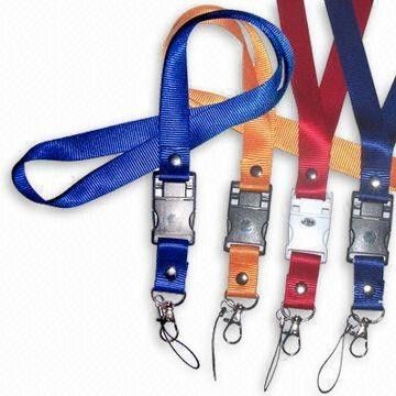 เชือกเส้นเล็กพลาสติกโพลีเอสเตอร์ / หน่วยความจำ USB Flash กับการพิมพ์โลโก้