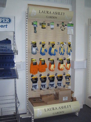 Tribunes van één de Zijslatwall-Hardware Kleinhandelsvertoning voor van het Handschoenennikkel/Chroom Plateren