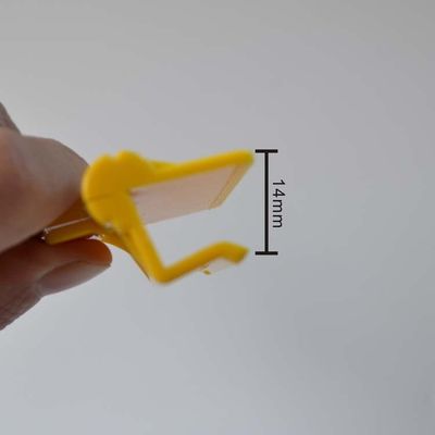 Plastik Fiyat Etiketi Tutacağı Klipsi