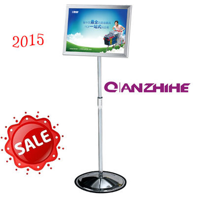 China-Lieferant des justierbaren Plakatstands des Aluminiumrahmens