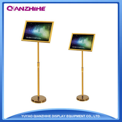 China-Lieferant des justierbaren Plakatstands des Aluminiumrahmens