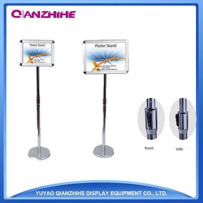 China-Lieferant des justierbaren Plakatstands des Aluminiumrahmens