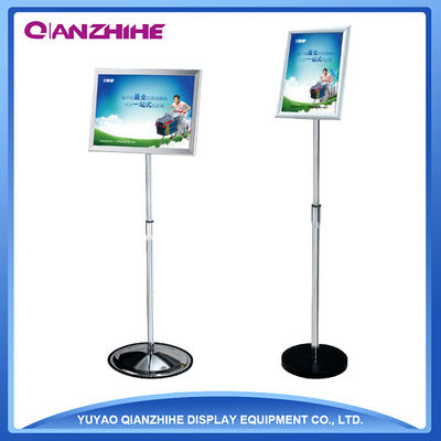 China-Lieferant des justierbaren Plakatstands des Aluminiumrahmens