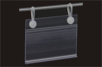 Süpermarket Raf Plastik Veri Şerit, PVC Fiyat Tutucu Hızlı Kurulum 40mm