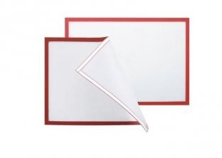 ظریف دارنده برچسب اکریلیک شفاف ثبت نام / عکس / دارنده فایل