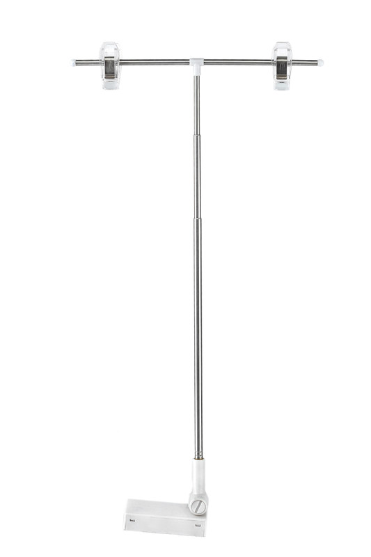 Logam Pop Magnetic Masuk Pemegang 200mm Pole dengan Dua Klip Kawat Untuk Poster