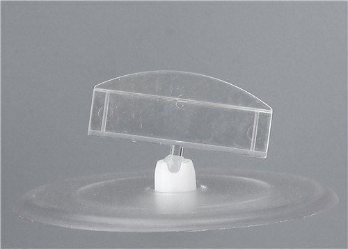 Rõ ràng nhựa Holders Clip Đăng Display / Giá Tag Chủ Clip Đối với cửa hàng