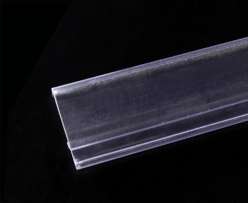 Plastic Price Tag Shelf Data Strips for Supermarket Store , 32mm / 39mm