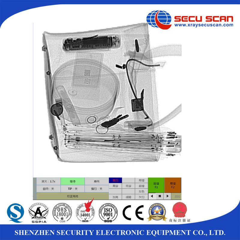 500 (W) * 300 (H) mm an X Ray Scanner Hành lý Ví sạn Túi xách Scan