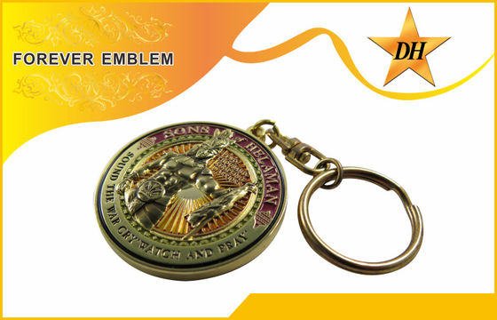 Hediyelik Eşya Antik Kaplama Metal Promosyon Anahtarlık